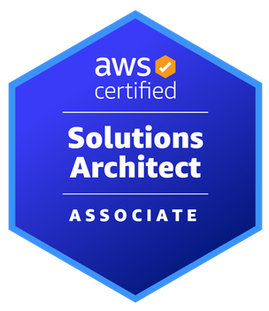 AWS Certified Solutions Architect Associate badge