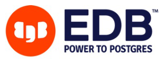 EnterpriseDB PostgreSQL certification issuer logo